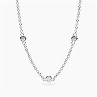 Collana Mabina Donna MY DIAMOND in Argento Diamante Lab Grown 553815